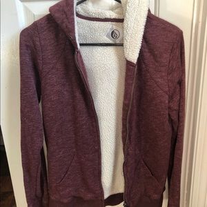 Volcom zip up hoodie